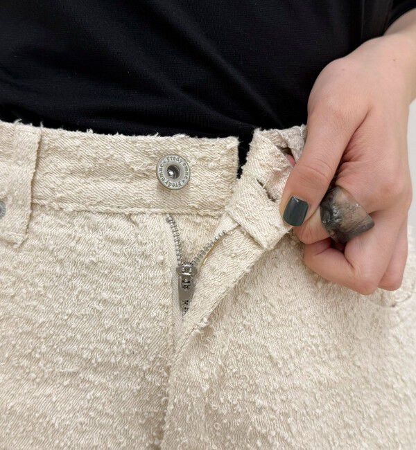 fredy emue「ループジャガードデニムパンツ」|デニム|