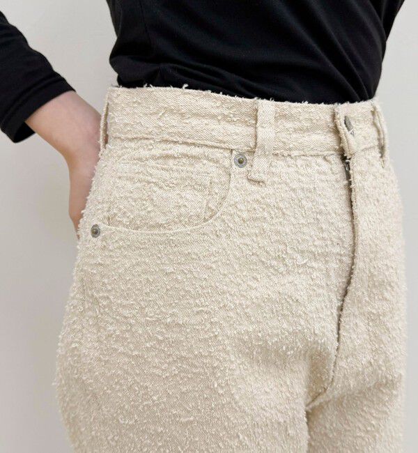 fredy emue「ループジャガードデニムパンツ」|デニム|