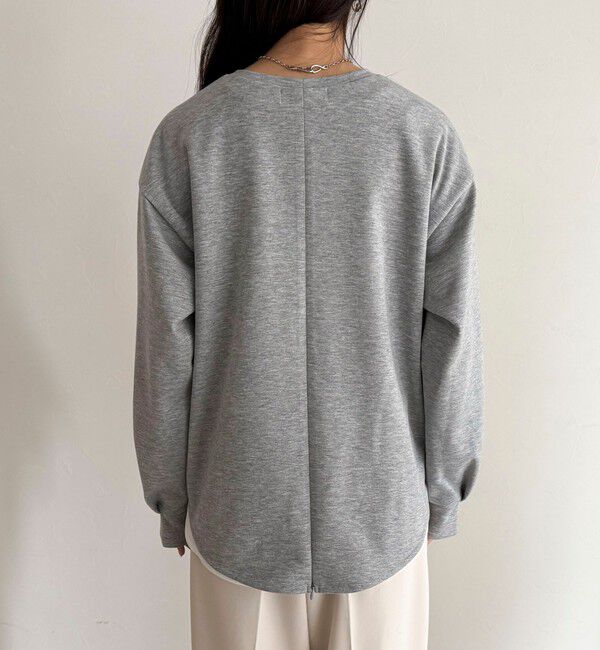 fredy emue「バックスリットポンチプルオーバー」|Tシャツ・カットソー|