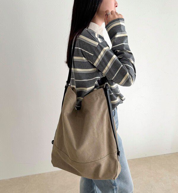 fredy emue「キャンバスビッグショルダーバッグ」|ショルダー・メッセンジャー|
