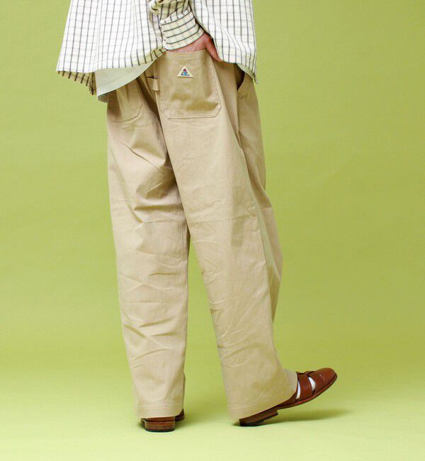 GLOSTER「【GEVACO/ゲバコ】コットンナイロンイージーパンツ」|チノ|