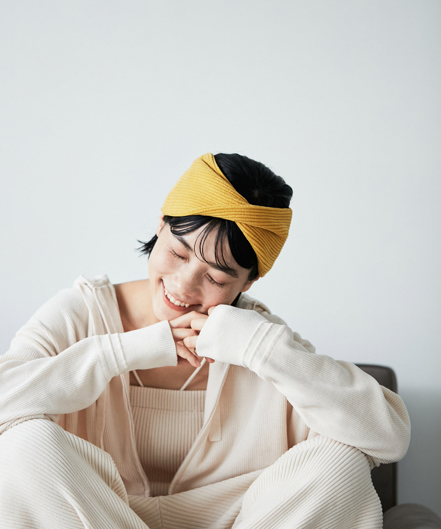 SALON adam et rope'「【極上の肌ざわり】ヘアバンド -CreamyCotton /クリーミーコットン-」|ヘアバンド|