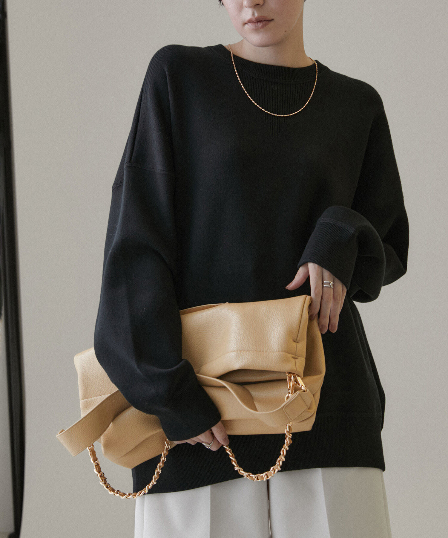 SALON adam et rope'「2WAYショルダー付きマルチトート」|トートバッグ|