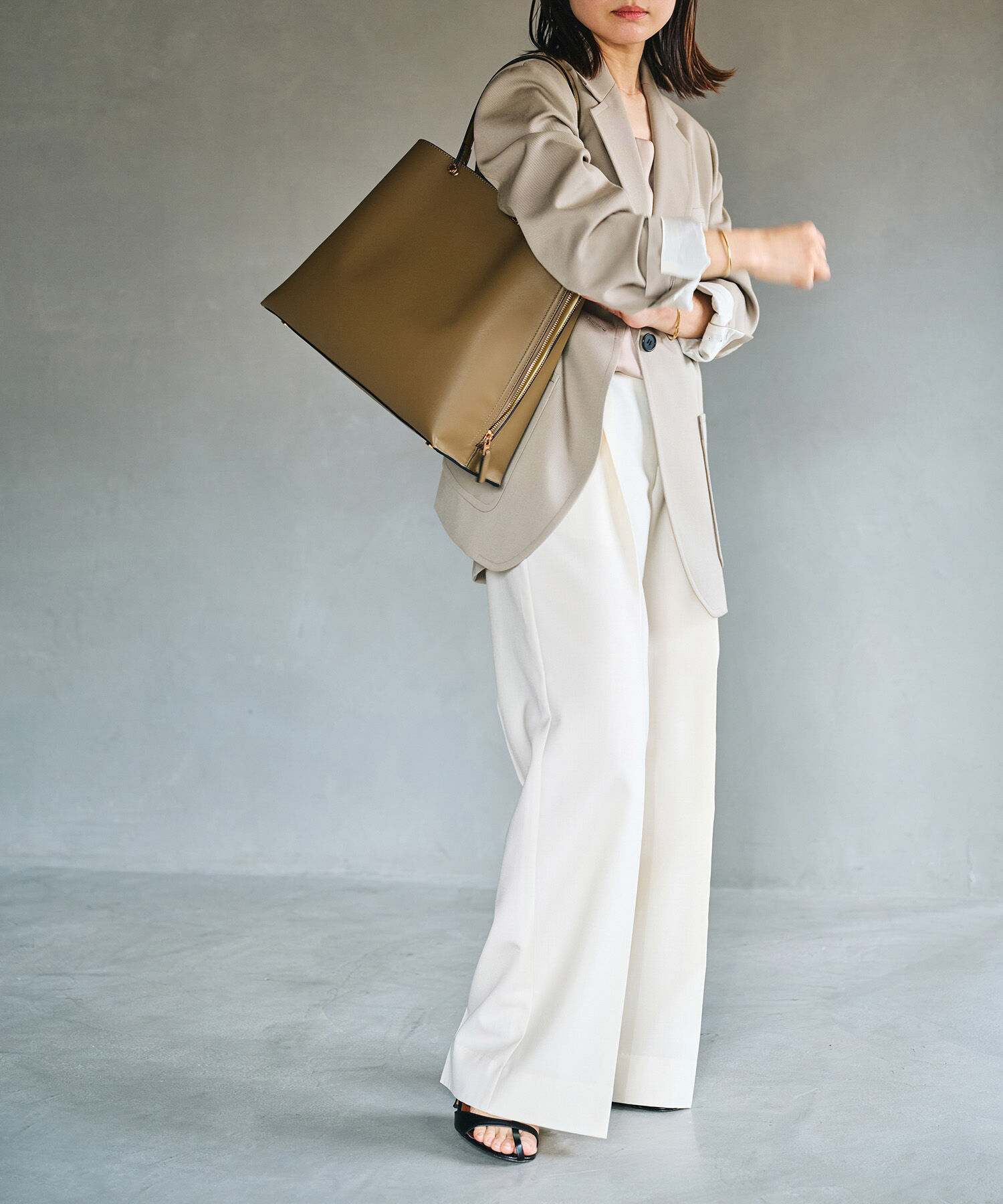 E'POR「【24AW】【E'POR】【A4対応】Y BAG Medium+」|トートバッグ|