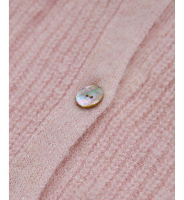 ROPE「スーパーキッドモヘヤVネックカーディガン/イージーケア」|カーディガン|