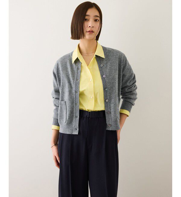 ROPE「ウールカシミヤニットカーディガン」|カーディガン|