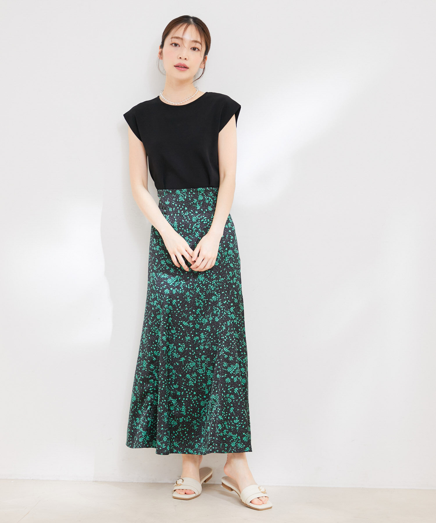 Juze「メタルバックルフラットサンダル」|サンダル|