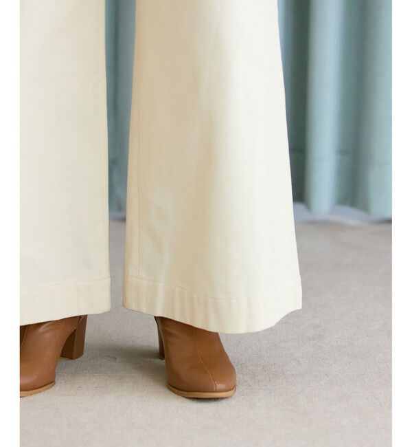 VIS「【洗える】微起毛バギーパンツ」|スラックス|