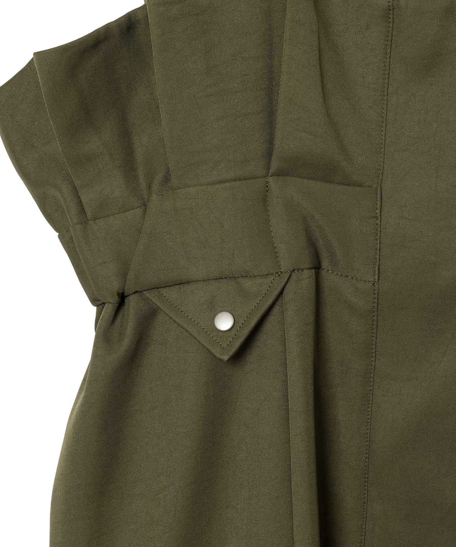 VIS「ミリタリービッグポケットジャンパースカート」|ジャンパースカート|