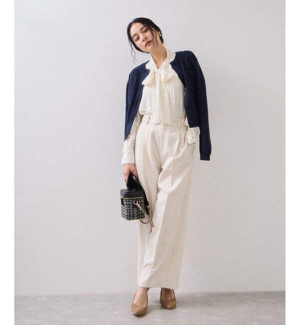 VIS「くるみ釦ニットカーディガン」|カーディガン|