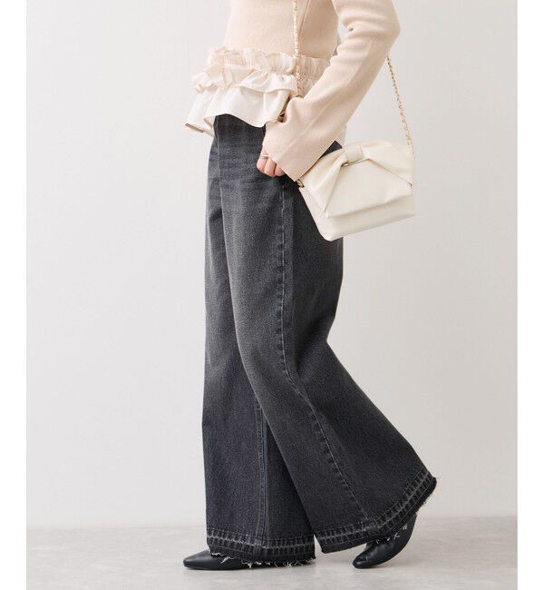 VIS「バギーワイドデニムパンツ」|デニム|