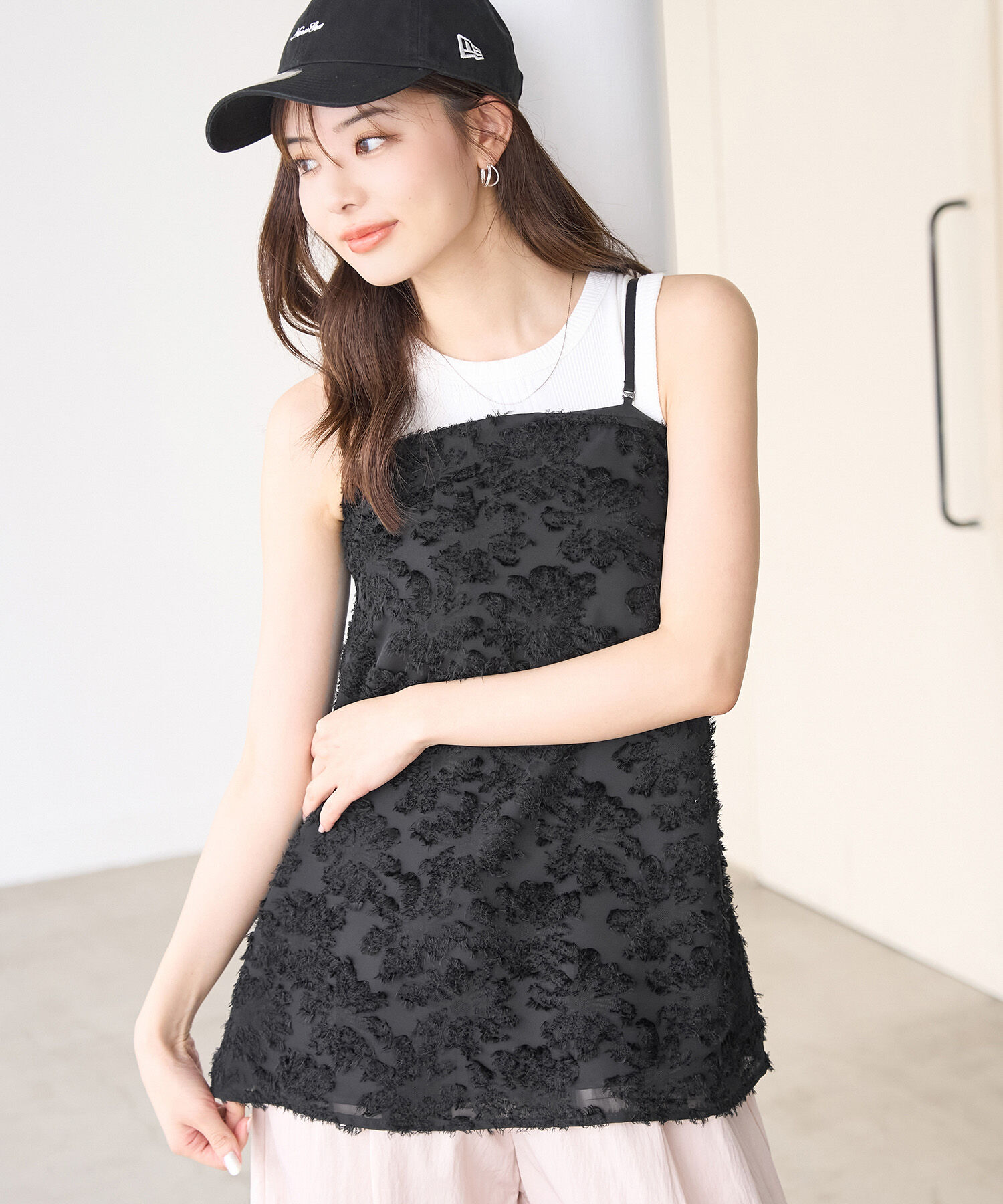 Rope&rsquo;Picnic「フリンジキャミビスチェ」|キャミソール|