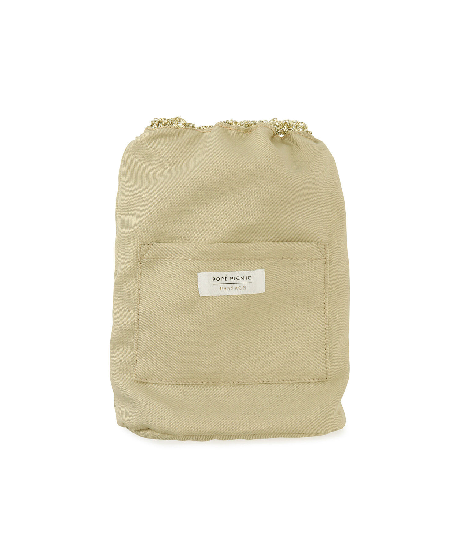ROPE PICNIC PASSAGE「メタリックヤーンミニフリルショルダーバッグ」|ショルダー・メッセンジャー|