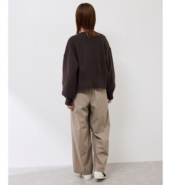 Rope&rsquo;Picnic「【新色追加】スフレニットシリーズ パールボタンショートカーディガン/イージーケア・リンクコーデ」|カーディガン|