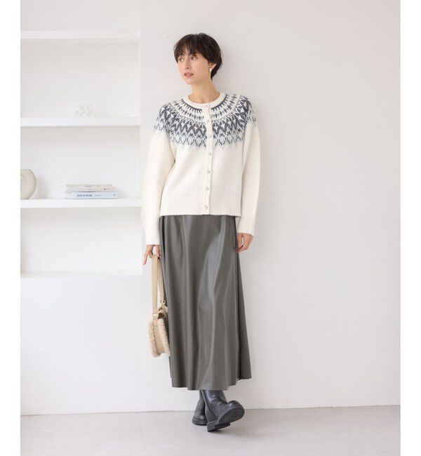 Rope&rsquo;Picnic「ノルディック柄カーディガン」|カーディガン|