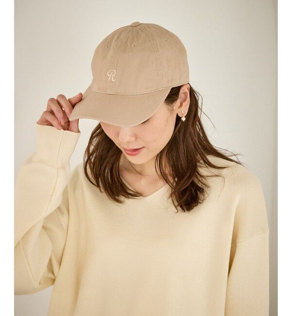 ROPE PICNIC PASSAGE「ロゴキャップ」|キャップ・キャスケット|ベージュ(27)