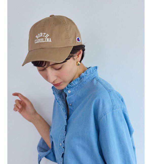 ROPE PICNIC PASSAGE「【Champion/チャンピオン別注】college logo cap/リンクコーデ」|キャップ・キャスケット|