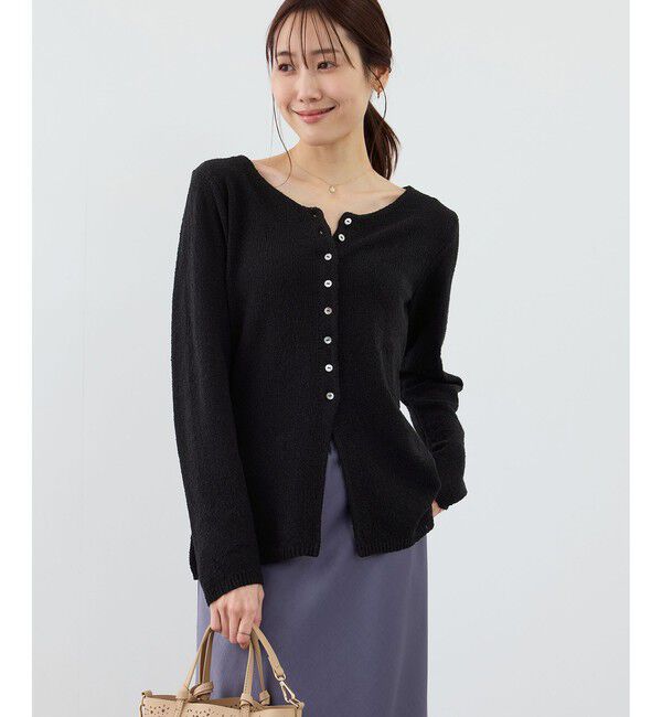 Rope&rsquo;Picnic「【WEB限定】コンパクトVネックカーディガン」|カーディガン|