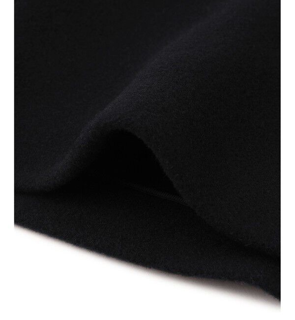 ADAM ET ROPE'「ウールボンディングラグランロングコート」|ステンカラーコート|