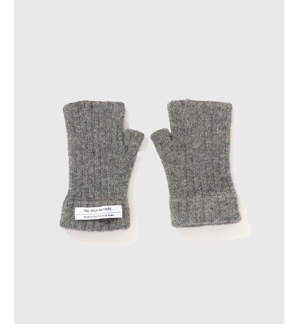 ADAM ET ROPE'「【THE INOUE BROTHERS...together with ADAM ET ROPE'】BRUSHED HAND WARMER」|手袋|グレー(07)