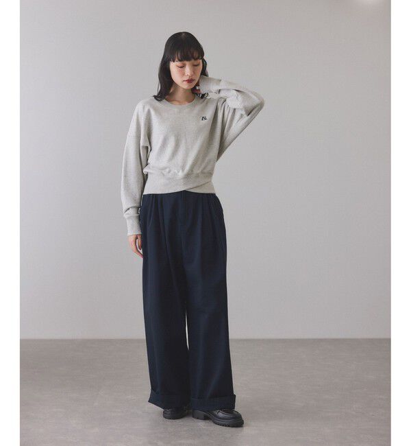 ADAM ET ROPE'「【サステナブル】パフスリーブスウェット」|スウェット・ジャージ|