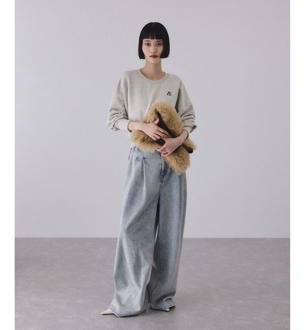 ADAM ET ROPE'「【サステナブル】パフスリーブスウェット」|スウェット・ジャージ|