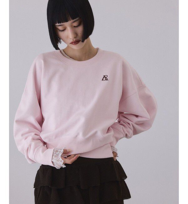 ADAM ET ROPE'「【サステナブル】パフスリーブスウェット」|スウェット・ジャージ|