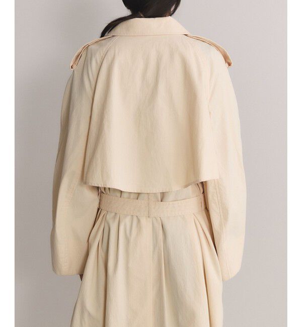 ADAM ET ROPE'「【EMOELLE】タスランナイロントレンチコート」|トレンチコート|