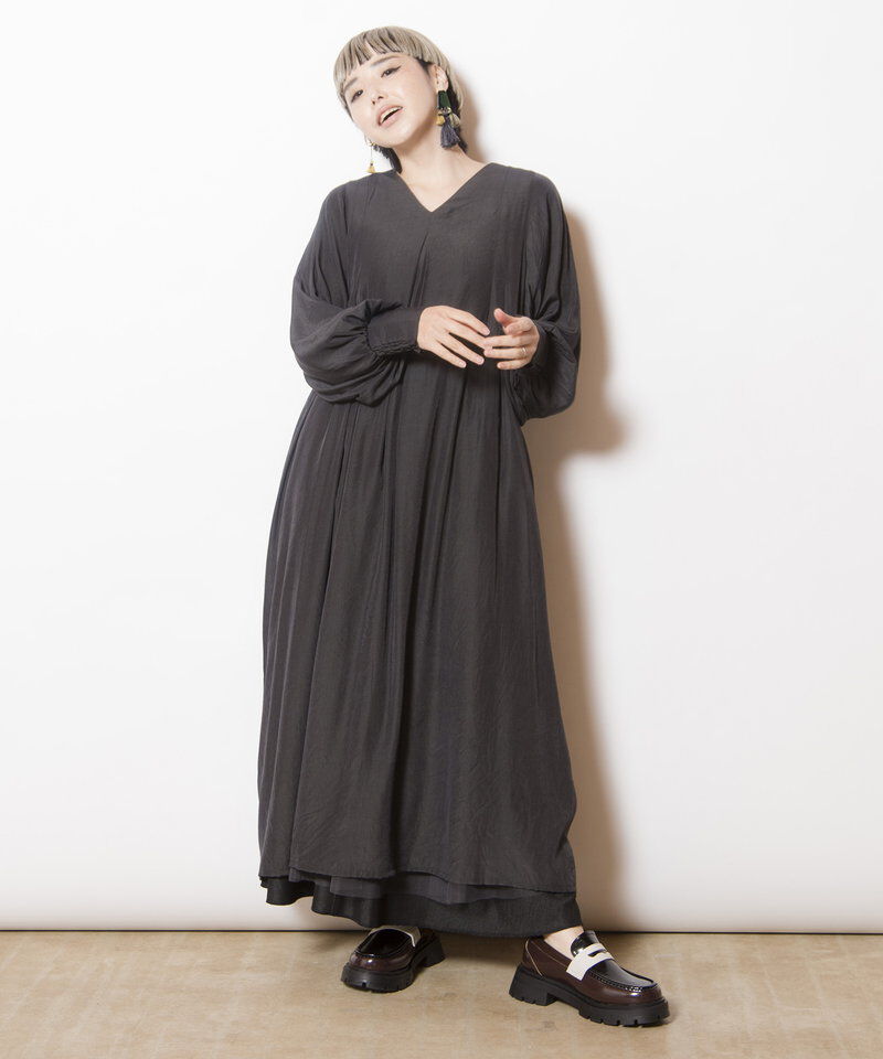  「2WAYタックワンピース」|ワンピース|
