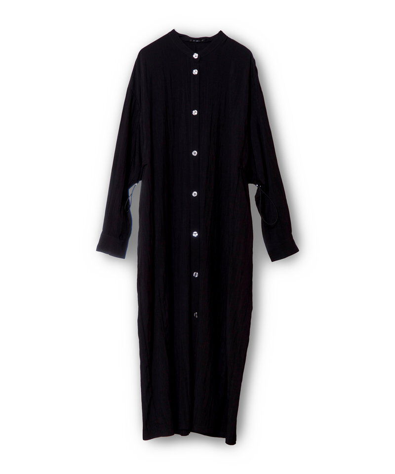  「バックタックシャツワンピース」|ワンピース|