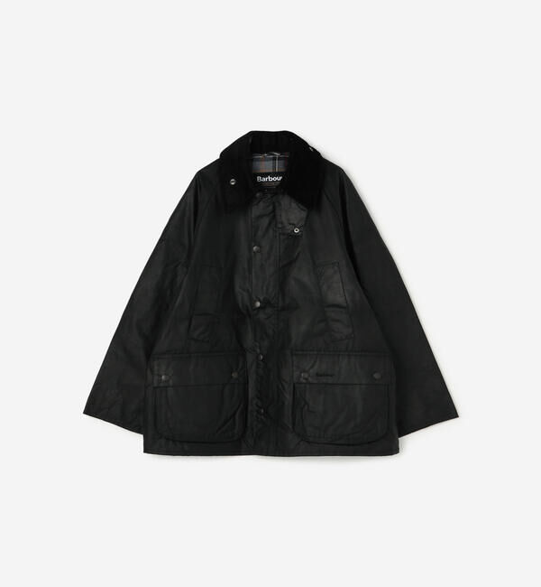  「Barbour | BEDALE ワックスコットンブルゾン（オーバーサイズ フィット）WOMEN」|テーラードジャケット|BLACK