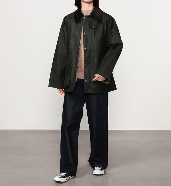  「Barbour | BEDALE ワックスコットンブルゾン（オーバーサイズ フィット）WOMEN」|テーラードジャケット|