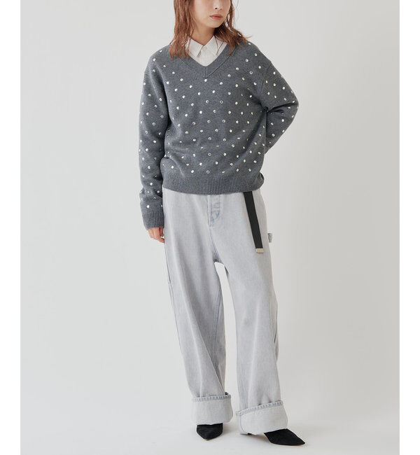 GEMINI「【GEMINI】ペインターデニムパンツ」|チノ|