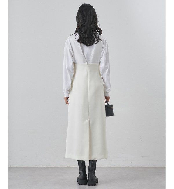  「ダブルサテンワンピース」|ワンピース|