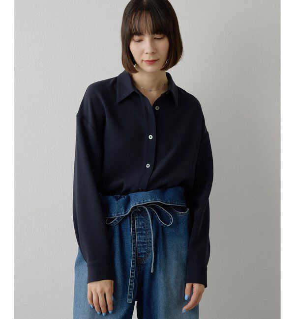  「ダブルクロススキッパープルオーバー」|シャツ・ブラウス|