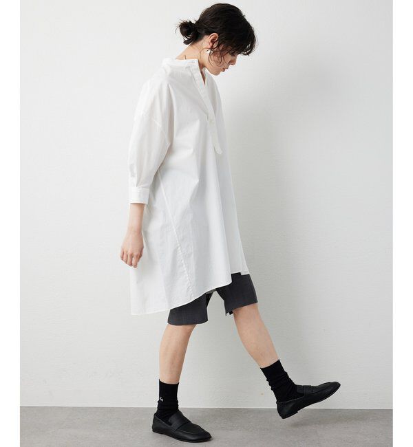  「刺繍チュニックシャツ」|シャツ・ブラウス|