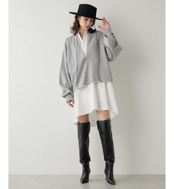  「刺繍チュニックシャツ」|シャツ・ブラウス|