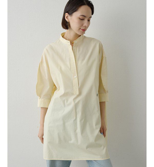  「刺繍チュニックシャツ」|シャツ・ブラウス|