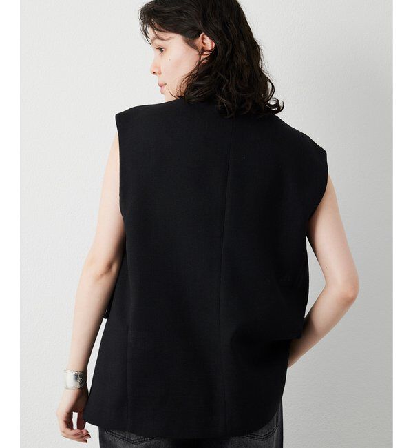  「リネンライクジレ」|ベスト・ジレ|