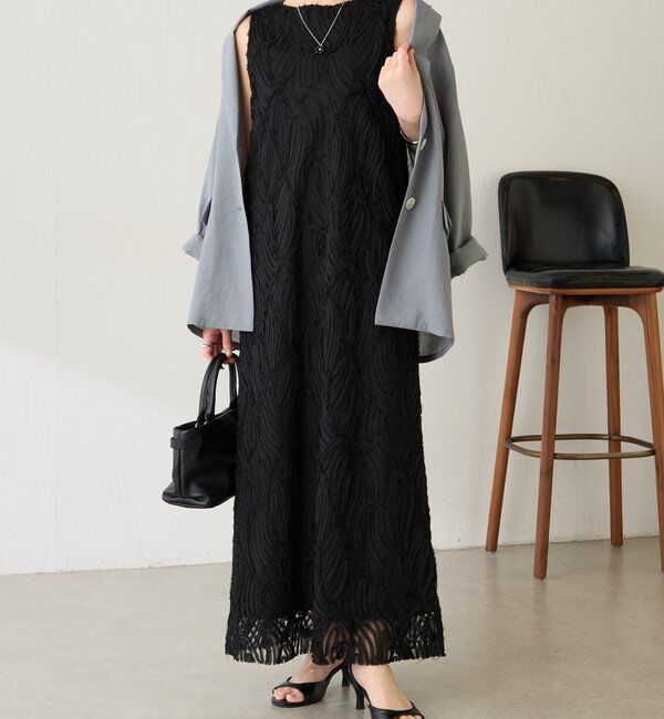  「【人気アイテムがサイズ展開を増やして再販！】バテンレースワンピース」|ワンピース|