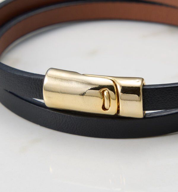  「ダブルラップレザーブレスレット」|ブレスレット・バングル|