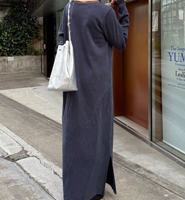  「Q.anos チュールドッキングワンピース」|ワンピース|