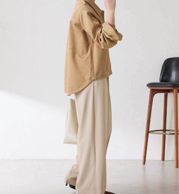  「Q.anos 2WAYデニムシャツ」|シャツ・ブラウス|