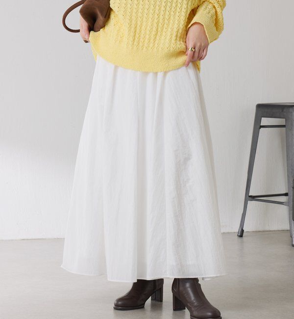 「タックギャザースカート」|スカート|