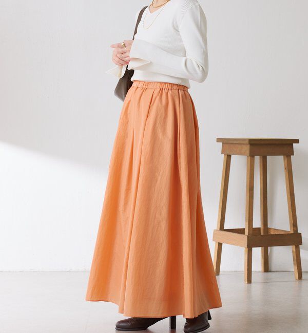  「タックギャザースカート」|スカート|