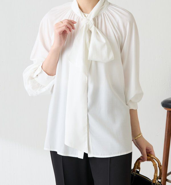  「2WAYボウタイシャツ」|シャツ・ブラウス|