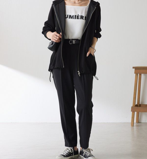  「ドロストポンチパーカー」|Tシャツ・カットソー|