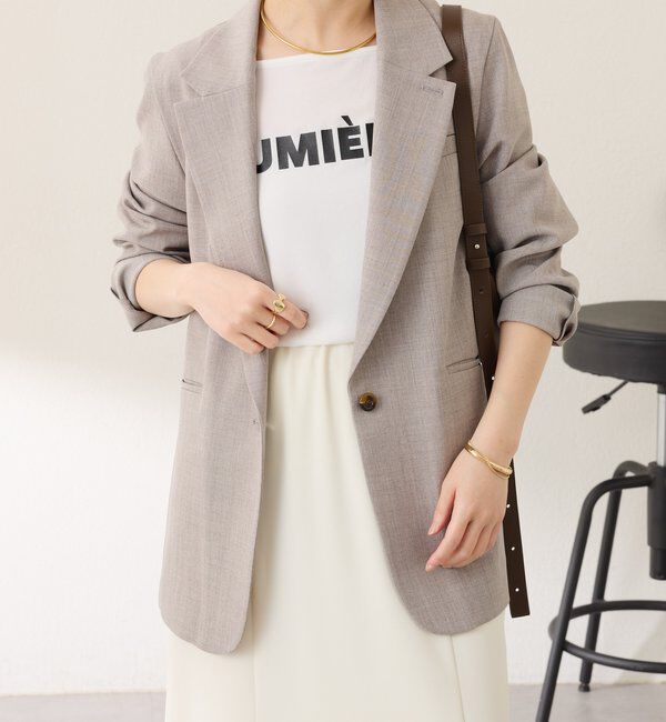  「ストレッチシャークスキンジャケット」|テーラードジャケット|