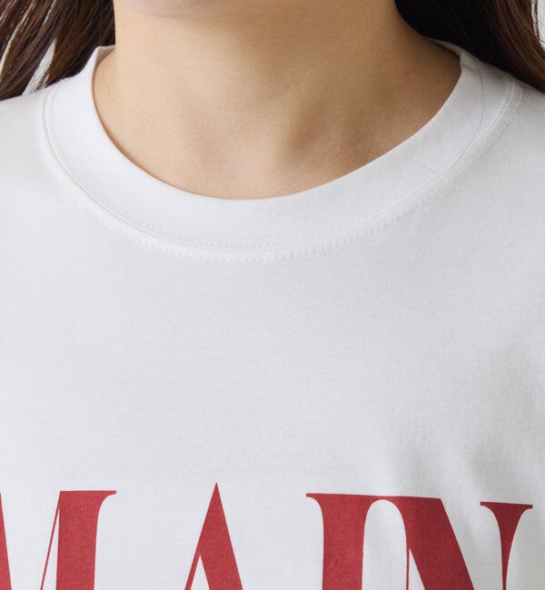  「オーバーロゴTシャツ」|Tシャツ・カットソー|