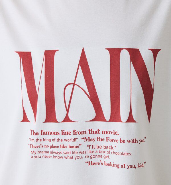  「オーバーロゴTシャツ」|Tシャツ・カットソー|